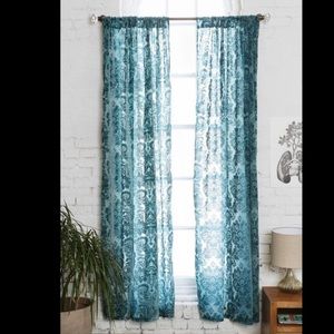 Urban Outfitters Accents - Urban outfitters damask burnout velvet curtain Urban Outfitters Accents - Urban outfitters damask burnout velvet curtain